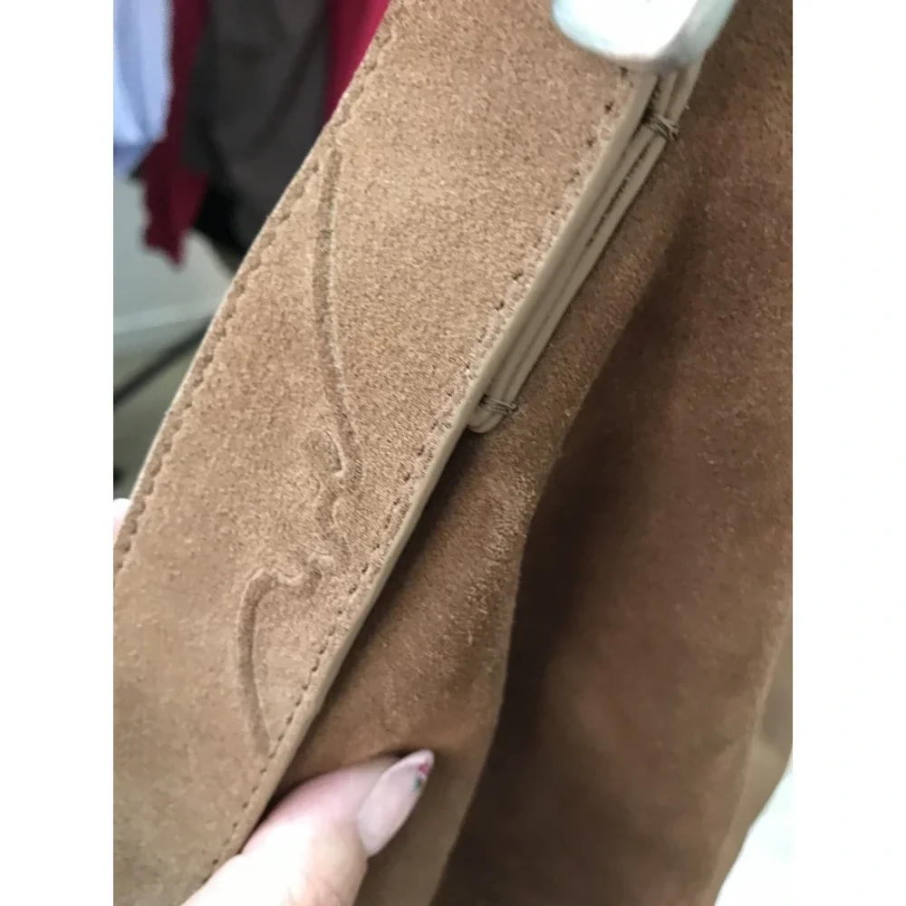 Free People We The Free Honor Hobo Bag cow Leather Saddle Brown